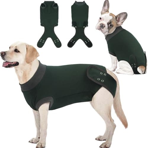 IDOMIK Dog Recovery Suit for Neuter Spay,Anti-Licking Dog Surgical Bodysuit