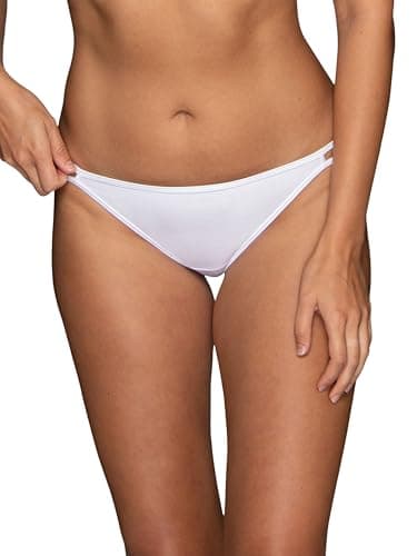Vanity Fair Women's Illumination String Bikini Panty 18108, Star White, Small/5