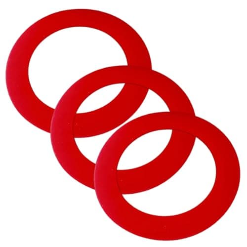 CAMGJORT 3 Pack Silicone Flush Valve Seal for Mansfield 210, 211, 160