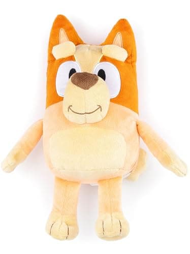 Bluey Bingo Cartoon Kids Mini Plush Pillow Buddy, Orange