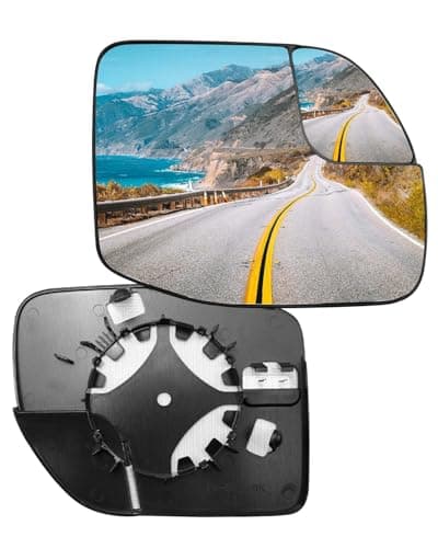 Heated Mirror Glass Passenger Right Side Fit for Ford Maverick 2022–2024