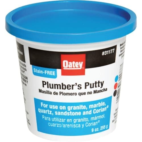 Oatey 31177 Plumbers Putty, 9 oz, White