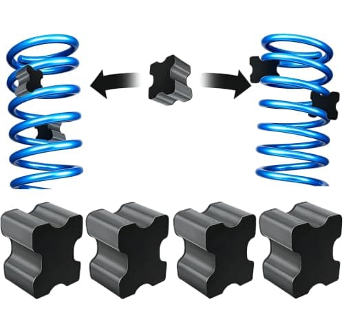 4 PCS Car Coil Spring Spacers Raises 1" to 1.5" Spring Spacing