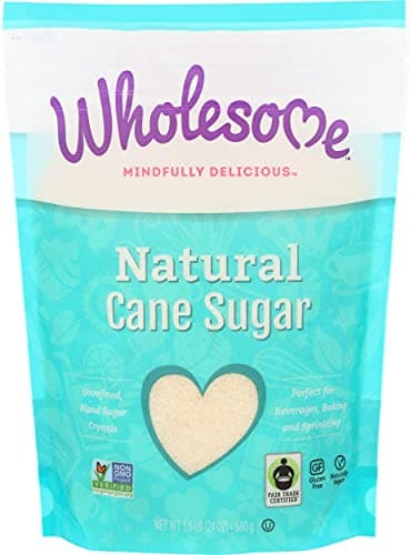 Wholesome Sweeteners Fair Trade Natural Cane Sugar, 1.5 lb