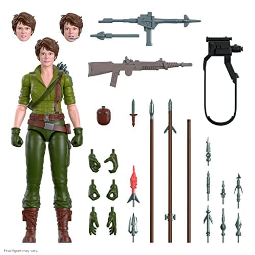 Super7 ULTIMATES! G.I. Joe Lady Jaye - 7" G.I. Joe Action Figure with Accessories Classic Cartoon Collectibles and Retro Toys