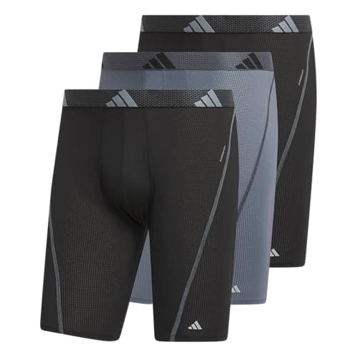 adidas Men's Performance Boxer Brief Underwear 3-Pack