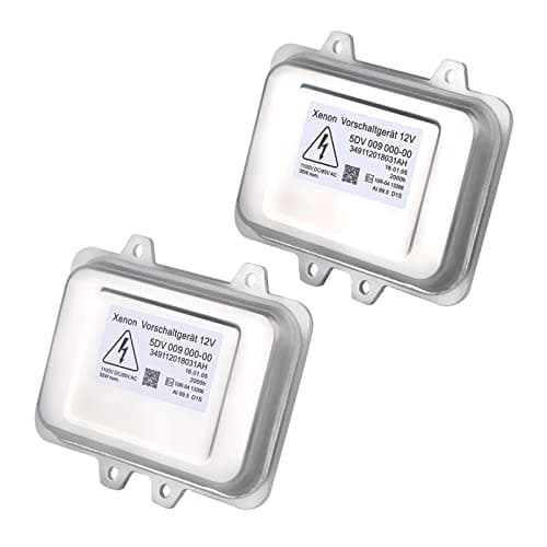 Headlight Ballast 5DV 009 000-00 Compatible with Cadillac Escalade BMW E60