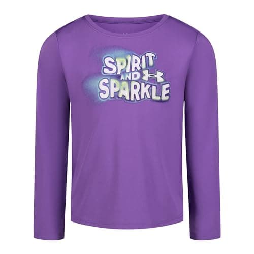 Under Armour UA TECH Spirit Sparkle LS, Lavish Sparkle, 4