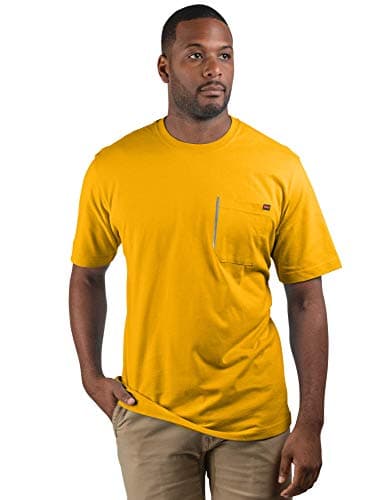 Walls Outdoor Goods Grit Heavyweight Short-Sleeve Cotton Work T-Shirt Big-Tall, Golden Rod, 2T