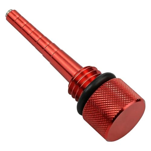 Tostyles Magnetic Tip Oil Dipstick for Predator 3500 Generator, Replacement Predator Generator Parts, Red