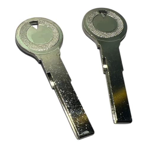 isbridge Suitable Fit For 2X Uncut Chrome Blank Key HU66
