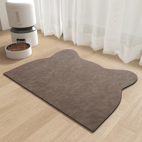 Absorbent Dog Food Mat-Dog Cat Mat for Food and Water Bowl, Quick Dry Pet Food Mat, No Stains Pet Feeding Pad, Cat Accessories Pet Supplies-Water Bowl Mat for Messy Drinkers