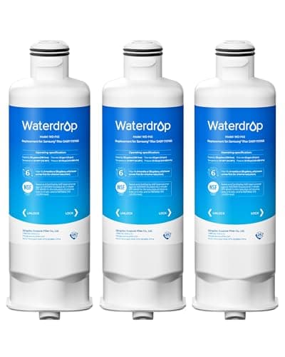 Waterdrop WD-F45 Water Filter, Replacement for Samsung® DA97-17376B, 3 Pack