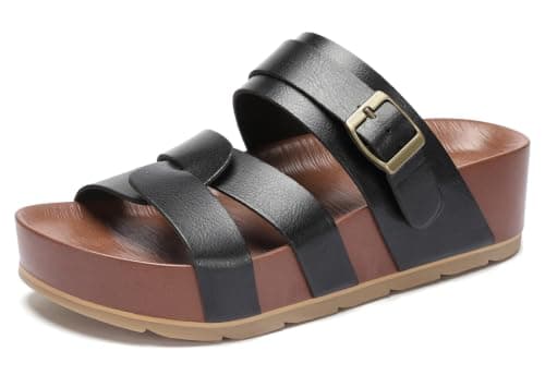 Mezent Platform Sandals Women – Strappy Wedges Comfortable
