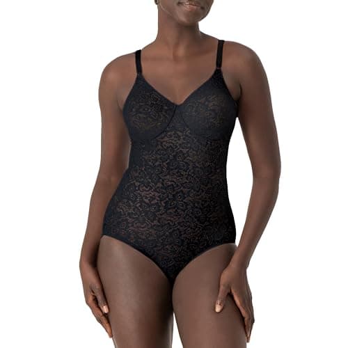 Bali Women’s Shapewear Firm Control Lace ‘N Smooth Built-in Bra Body Shaper Fajas DF8L10