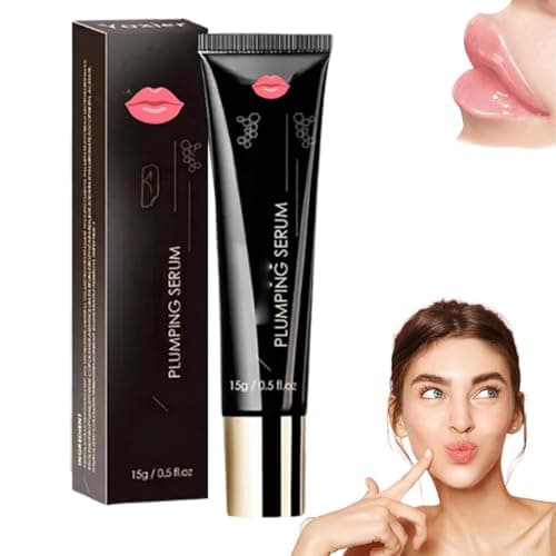 Lip Plumper Oil Instantly Volumising Increase Lip Elasticity Lip Plumper Gloss Long-lasting Moisturize Help Fade Dark Lip, Reduce Fine