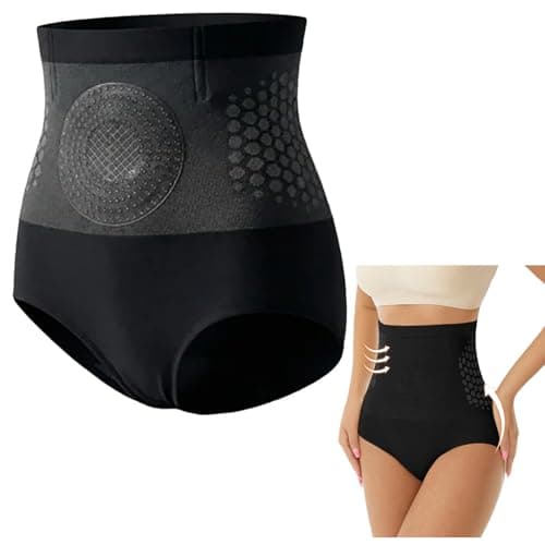 AQAYL Fat Burning Shorts for Women 4-in-1 Micro-Particle Sculpting & Fat-Burn Shorts Yoga Pants Firming Shaping Black
