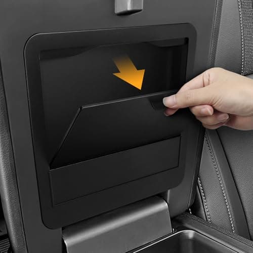 PeakPurit Hidden Storage Box Compatible with Honda 2023-2026 2027 Pilot ＆ 2024-2026 Ridgeline ＆ 2024-2026 2027 Passport Accessories Armrest Center Console Organizer
