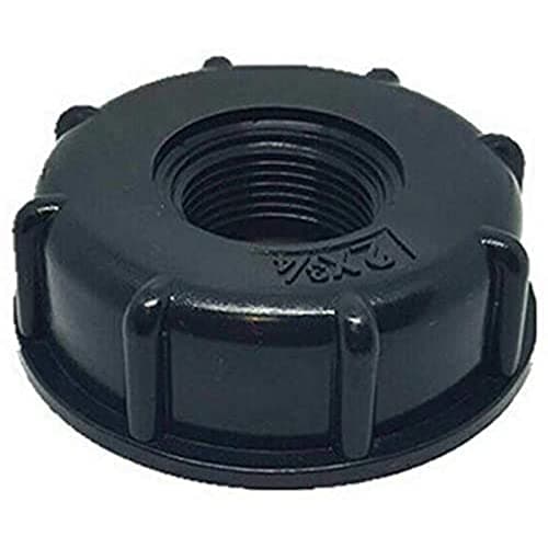Boxonly IBC Ton Barrel S60X6 3/4 Inch Water Storage Outlet Caps Thread Hose Connector Cover for Home Garden Water Connectors