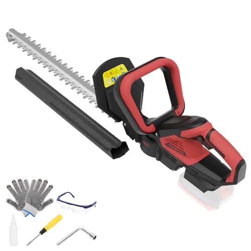 Hedge Trimmer for MWK M18 18v Battery, 22'' Dual-Action Blade and 3/5'' Cutting Capacity,1600RPM& Safety Lock (Battery Not Included)