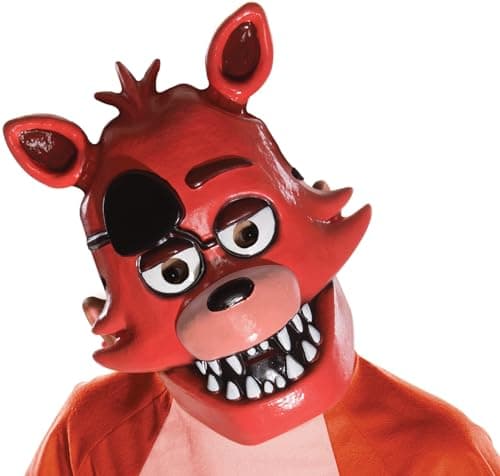 Rubies Five Nights At Freddy's: Foxy Half Mask for Kids, Boy's No Size