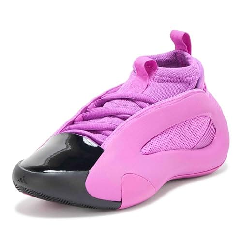 Adidas Unisex-Adult Harden Volume 8, Purple Burst/Black/Silver Metallic, 8