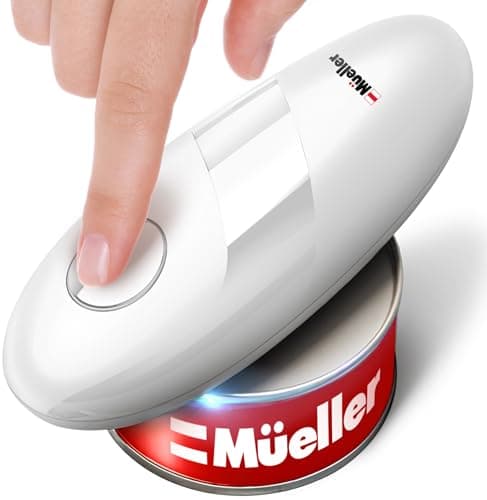 MUELLER HOME SmoothEdge Auto Electric Can Opener, White