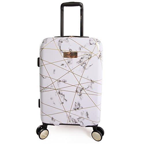 Juicy Couture Vivian 21" Spinner Carry-On Luggage, Marble Web