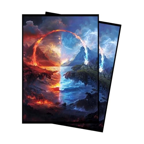 Paramint Red Blue - MTG Card Sleeves, 104ct, Standard Size, Smooth