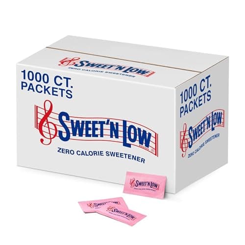 Sweet'N Low, Zero Calorie Sweetener Packets, 1000 Ct