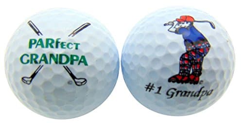 Westman Works Happy Fathers Day Grandpa Set of 2 Golf Ball Gift Pack for Grandfather