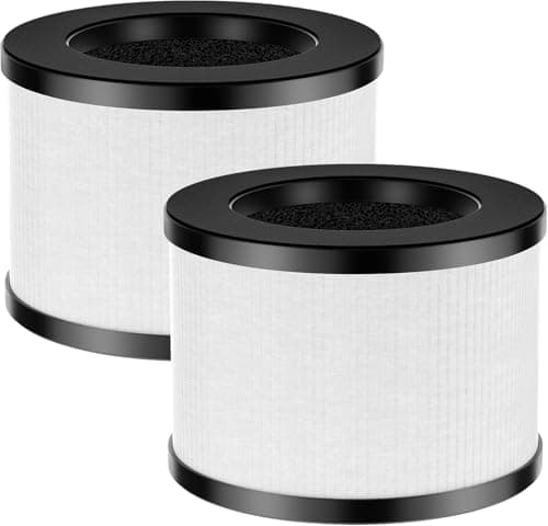 Replacement Filter Compatible with Air Purifier, 3-in-1 with High-Efficiency Activated Carbon, Filter for Home
