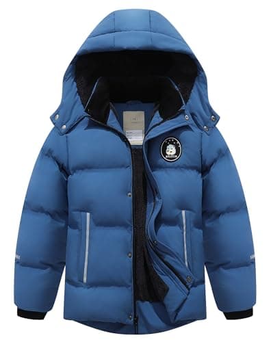 BYLESIN Kids Boy's Puffer Cotton Jacket