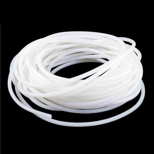 Petabo 1M Solid Silicone Cord, Diameter 1mm-20mm White Rubber Gasket Trim Seal Strips, O Ring Rubber Solid Strip 1pc(2mm)