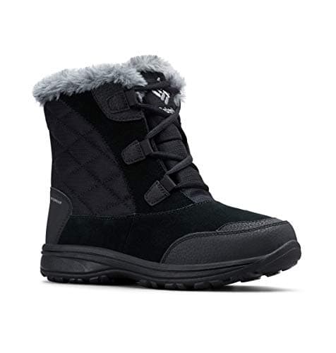 Columbia Women's Ice Maiden Shorty, Black/Columbia Grey, 11