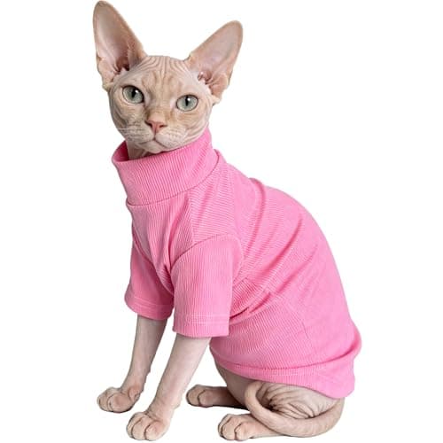 CHEERTAILS Summer Cooling Sphynx Cat Clothes Hairless Cat Shirts