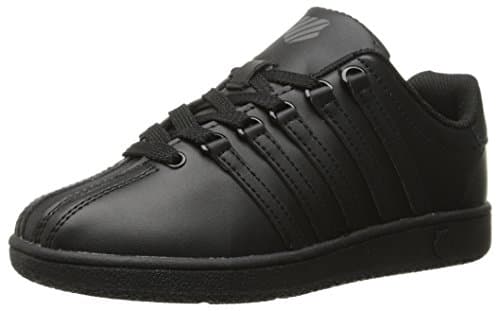 K-Swiss Kid's Classic VN Sneaker, Black/Black, 12 M Little Kid