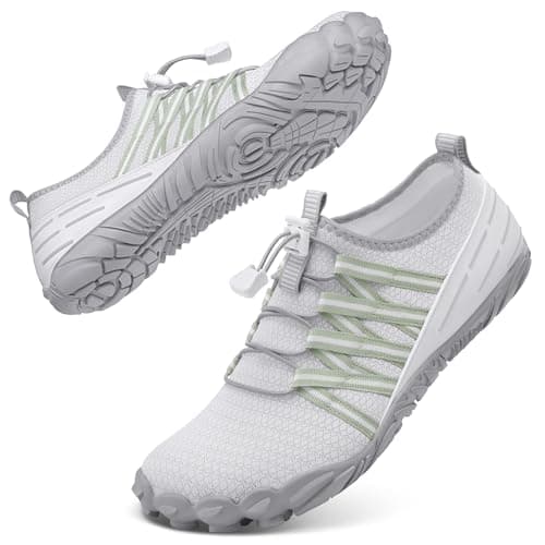 ATHMILE Water Shoes for Men Women Quick Dry Aqua Shoes with Toe Protection