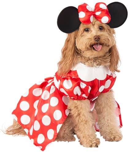 Rubies at Party City Disney: Minnie Mouse Pet Costume for for Dogs or Cats, XL