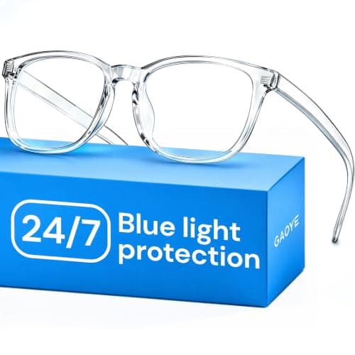 Gaoye Blue Light Glasses for Computer & Gaming - Clear