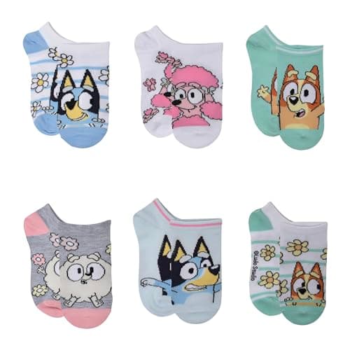 Bluey Girls Kids Socks, Pink, Medium