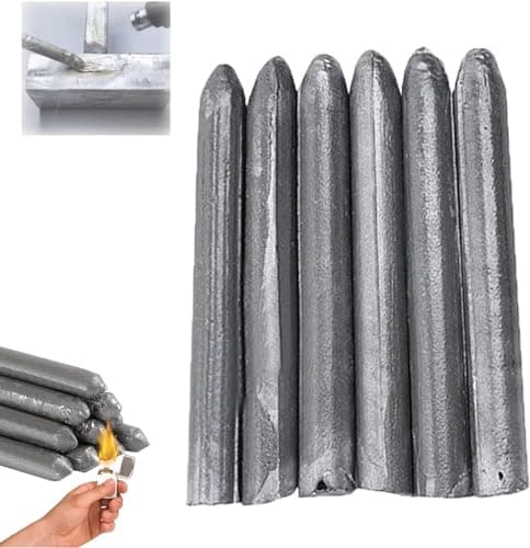 Metal Universal Low Temperature Easy Melt Welding Rods, Lighter Welding Rod, Easy Welding Rods for Metal Welding, for Aluminum, Iron Etc (6)