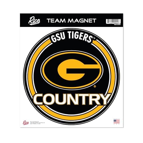 Rico Industries NCAA Grambling State Tigers Standard 8" Round Magnet