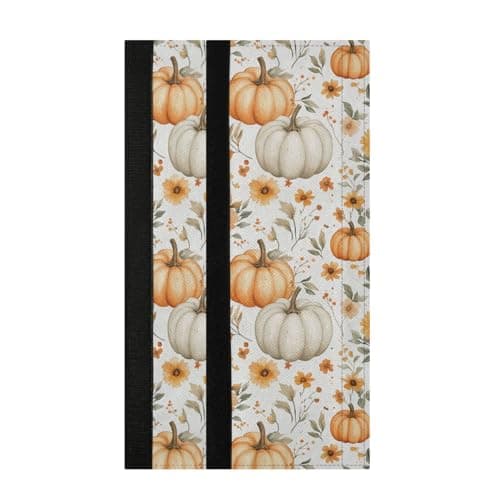 Caikeny Refrigerator Door Handle Covers Pumpkins Flowers Watercolor Sunflowers 2PCS Kitchen Appliance Handles Door Gloves Cloth for Fridge Oven Dishwasher Microwave Home Decor