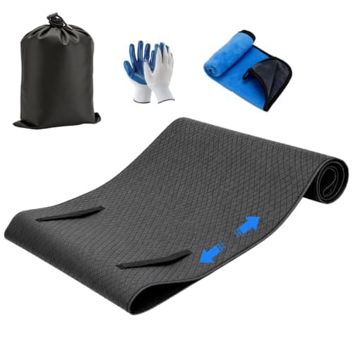 Rolling Creeper Mat, 58”×28” Portable Under Car Repair Pad with Storage Bag