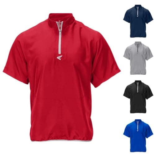 Easton | ALPHA Short Sleeve Cage Jacket | Youth Small | Red