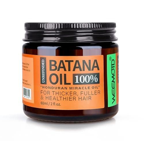 WEEMOTD 100% Raw Batana Oil for Hair from Honduras, 2 Fl Oz, Bright Coffee