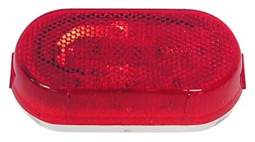Peterson Manufacturing Perterson Peterson PM V108WR Red Oval Clearance Marker Lights