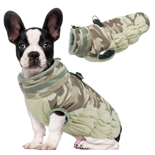 Lelepet Warm Dog Winter Coat Dog Coat for Small Dogs Waterproof Dogs Jacket