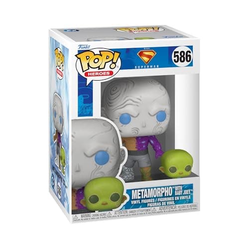 Funko Pop! & Buddy: Superman 2025 - Metamorpho with Baby Joey - Collectable Vinyl Figure - Gift Idea - Official Merchandise - Toys for Kids & Adults - Movies Fans - Figure for Collectors and Display